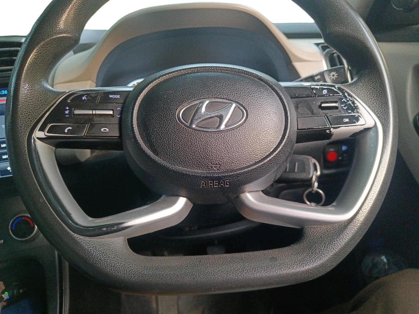 2022 Hyundai Creta E 1.5 DIESEL, Diesel, Manual, 75,574 km, interior
