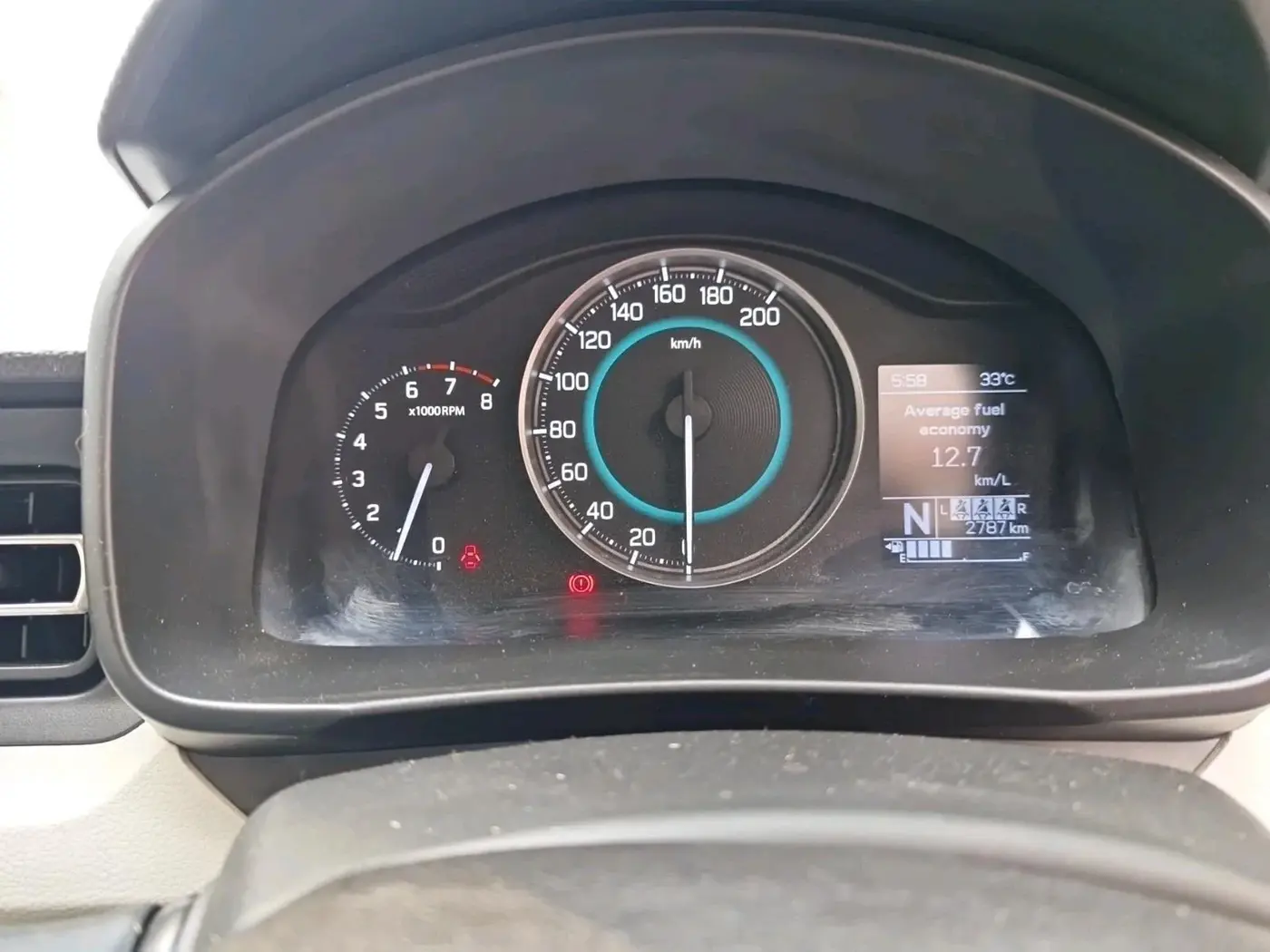 2025 Maruti IGNIS DELTA 1.2 AMT, Petrol, Automatic, 2,787 km, interior