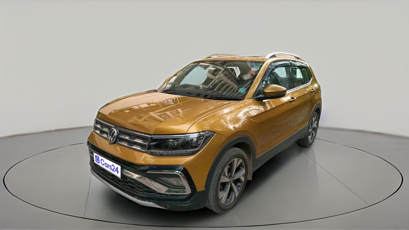 2022 Volkswagen TAIGUN TOPLINE 1.0 TSI MT, Petrol, Manual, 86,097 km, exterior