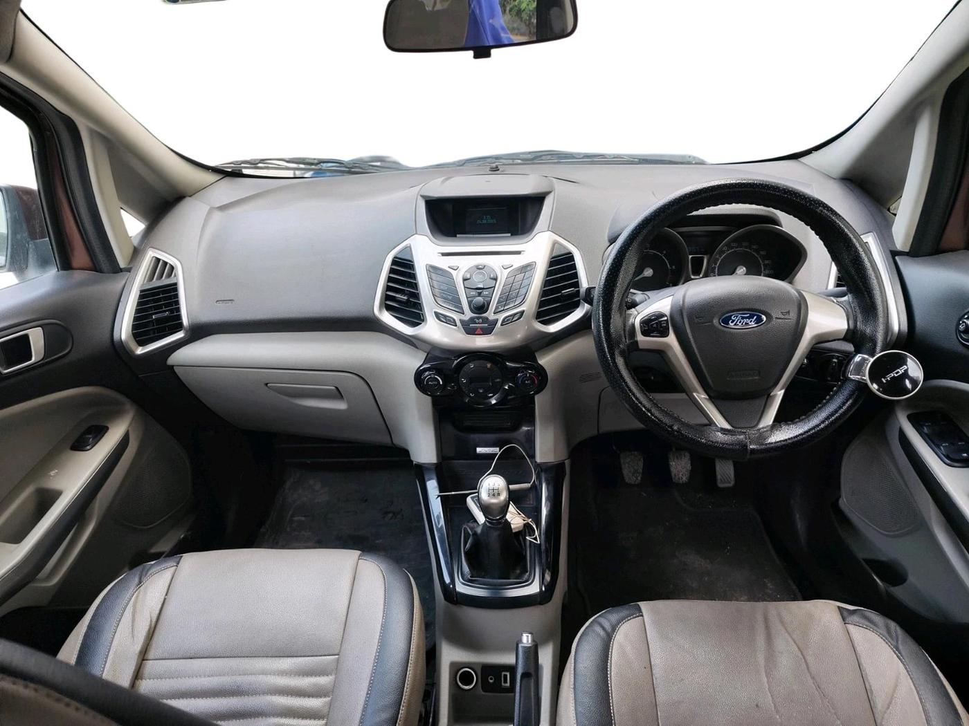 2016 Ford Ecosport TITANIUM 1.5L DIESEL, Diesel, Manual, 1,07,157 km, interior