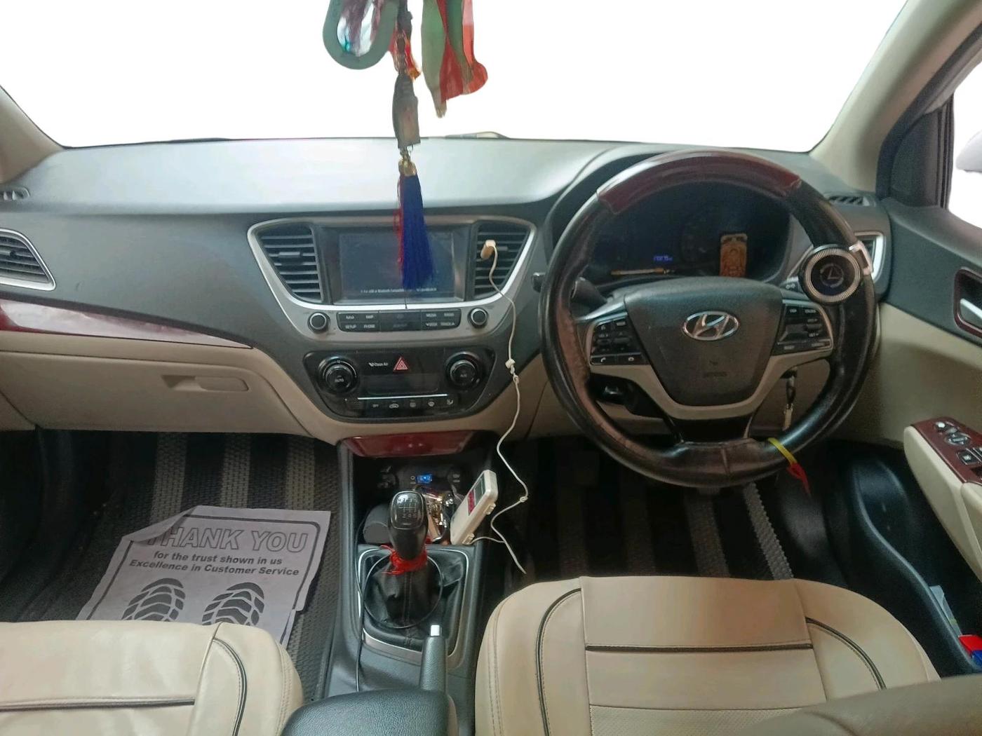 2018 Hyundai Verna 1.6 CRDI SX, Diesel, Manual, 1,70,279 km, interior