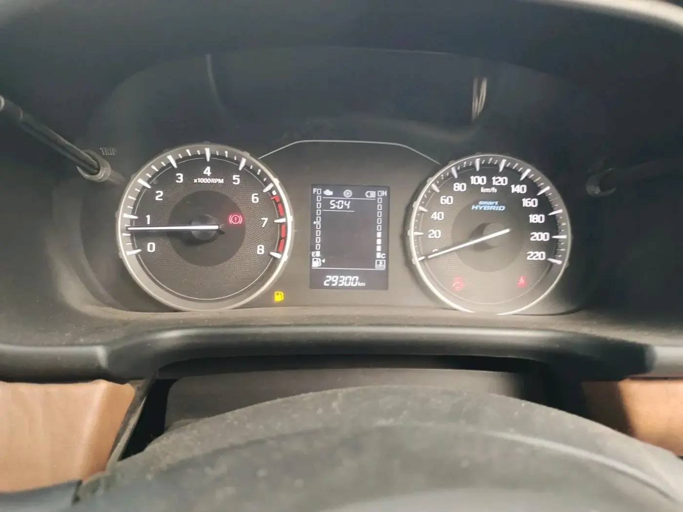 2023 Maruti BREZZA LXI SMART HYBRID, Petrol, Manual, 29,300 km, interior