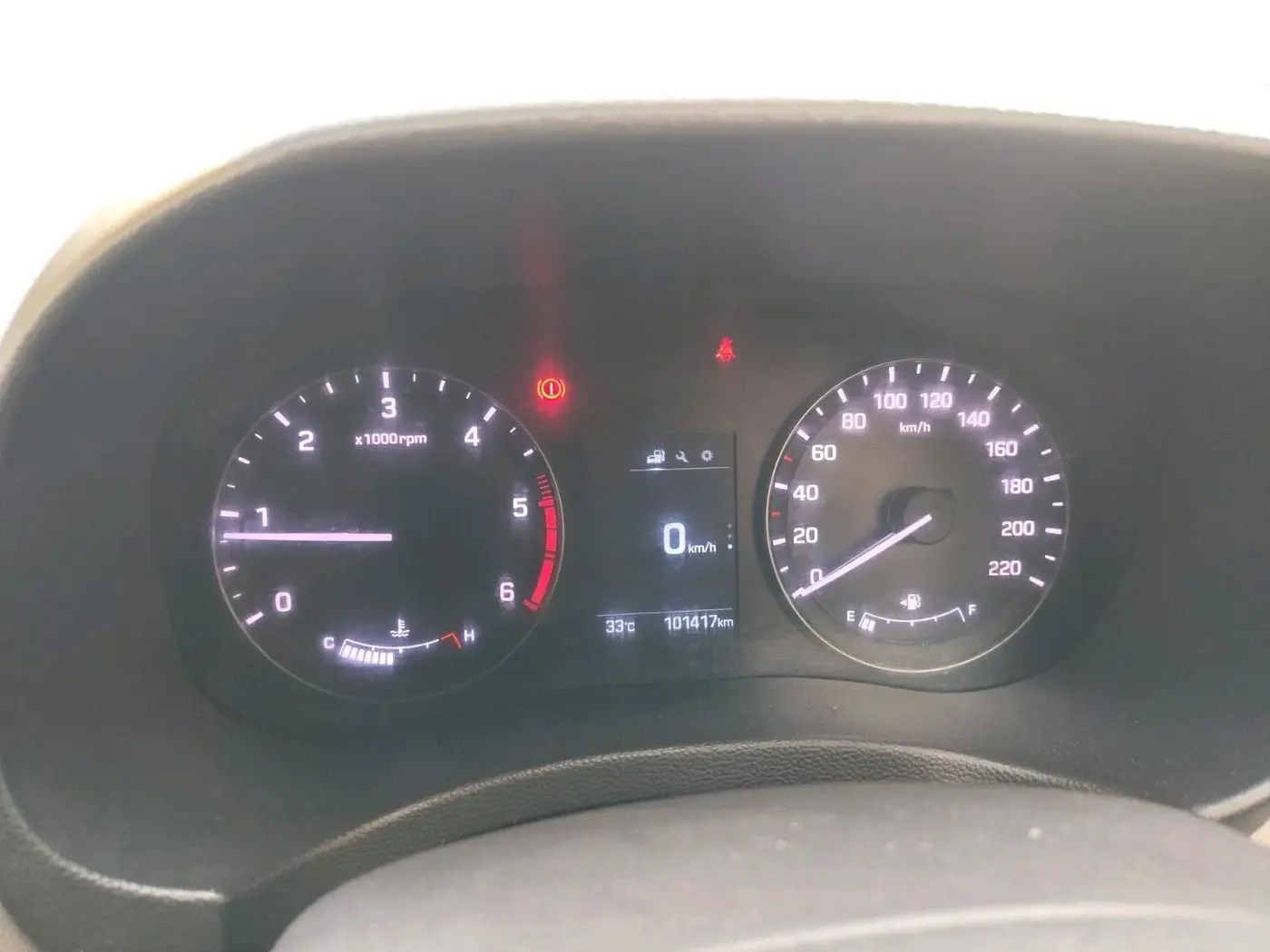 2016 Hyundai Creta SX (O) 1.6 DIESEL, Diesel, Manual, 1,01,417 km, interior