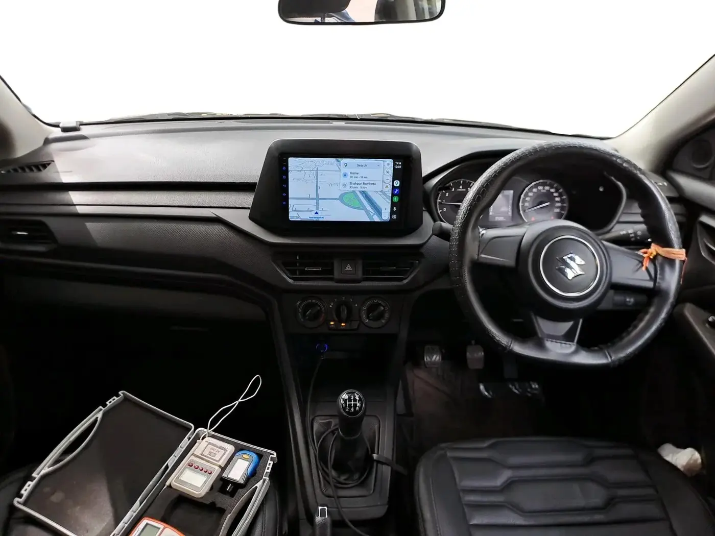 2025 Maruti BREZZA LXI S- CNG, CNG, Manual, 9,590 km, interior