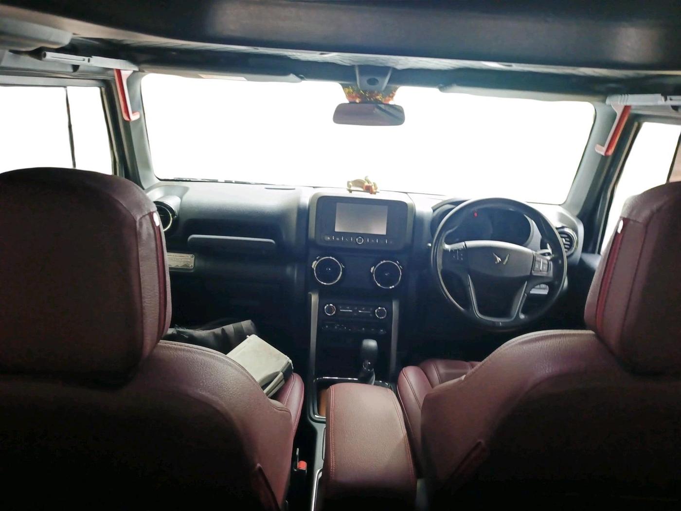 2023 Mahindra Thar LX P 2WD AT HT, Petrol, Automatic, 28,404 km, interior