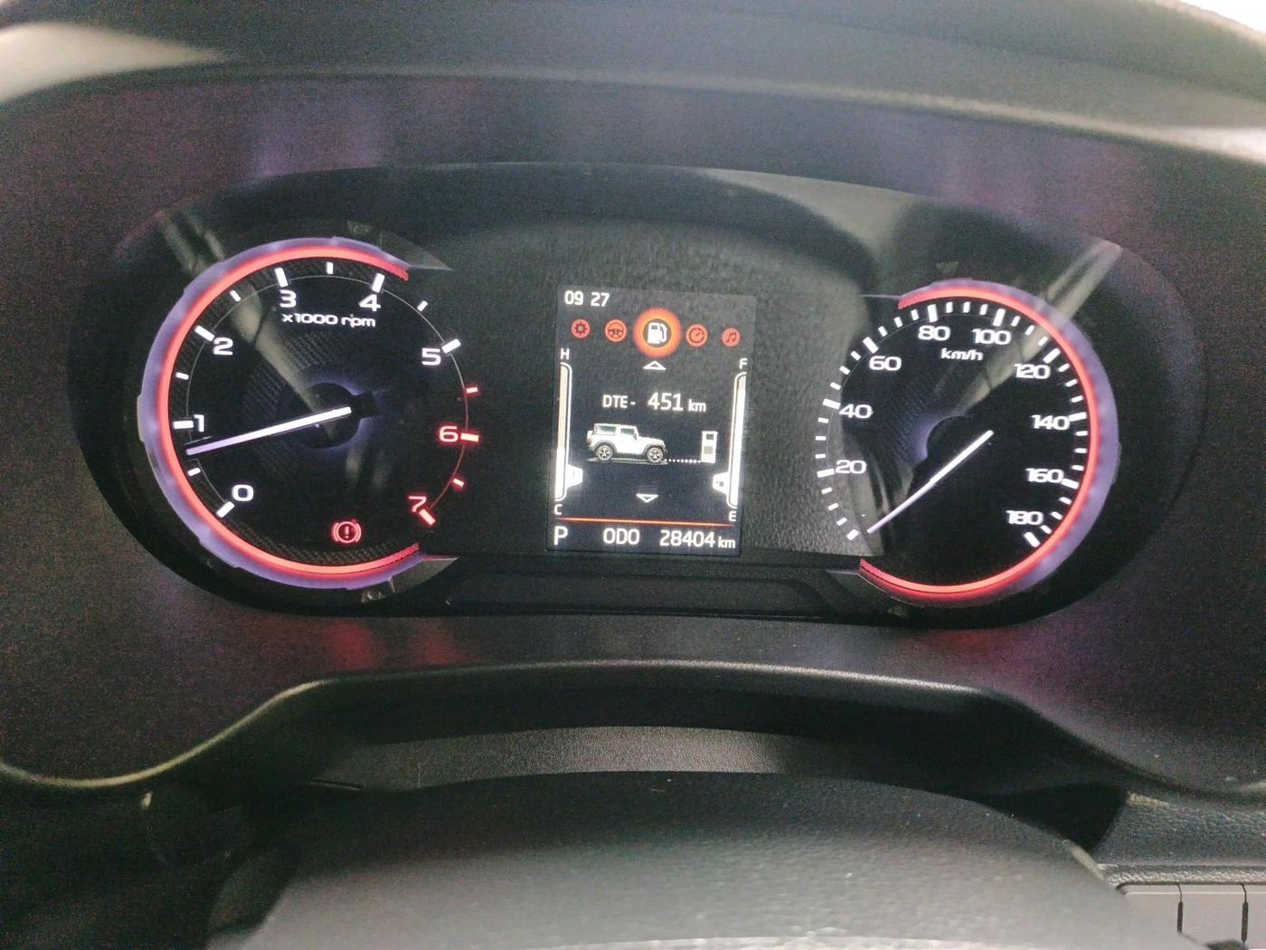 2023 Mahindra Thar LX P 2WD AT HT, Petrol, Automatic, 28,404 km, interior