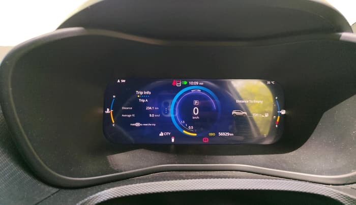 2023 Tata NEXON FEARLESS PLUS 1.2 REVOTRON 7 DCA DT, Petrol, Automatic, 56,929 km, interior