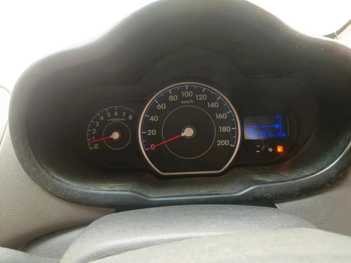 2011 Hyundai i10 MAGNA 1.2, CNG, Manual, 1,08,791 km, interior