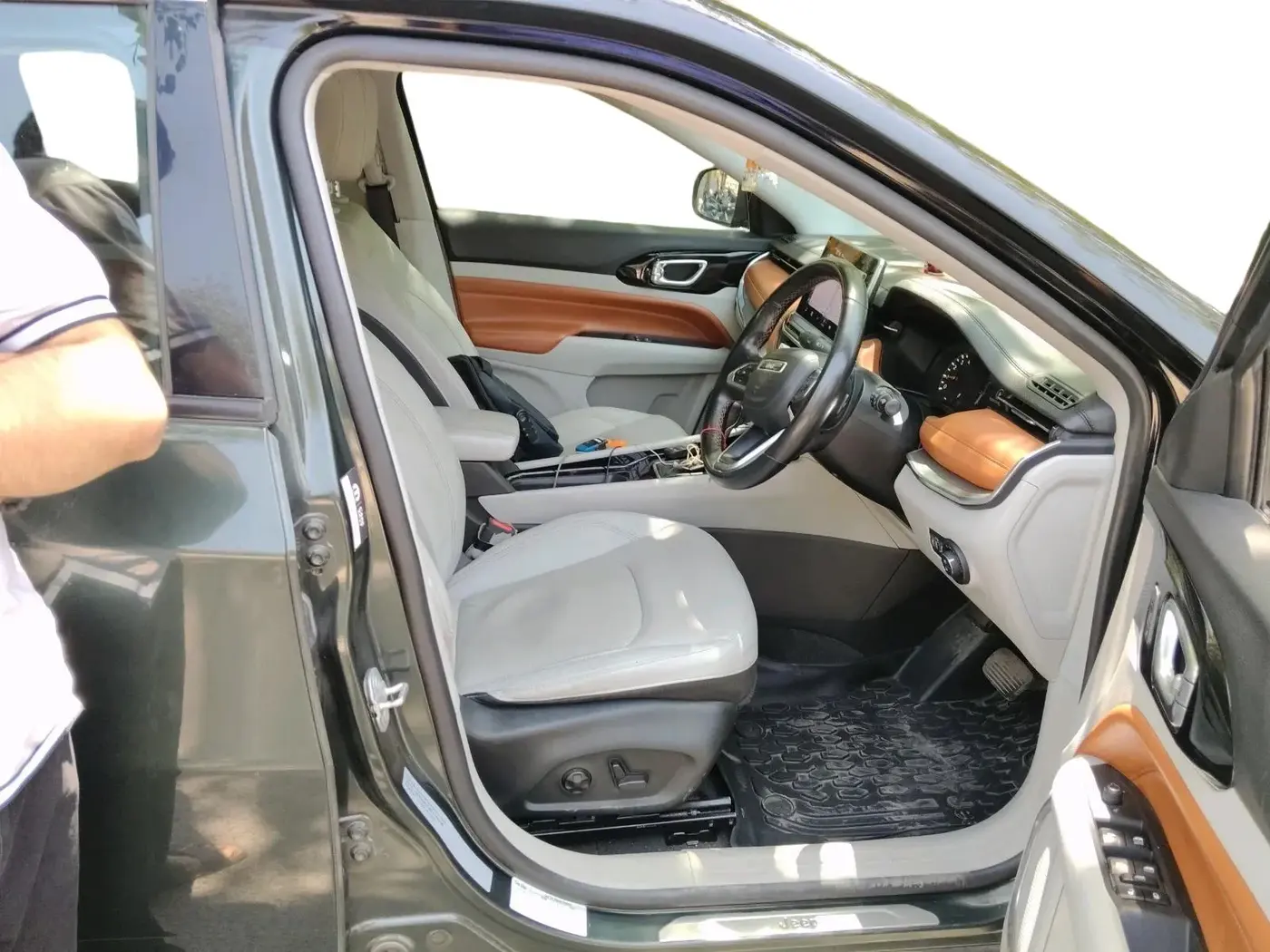 2021 Jeep Compass LIMITED (O) 1.4 PETROL DCT, Petrol, Automatic, 37,719 km, interior