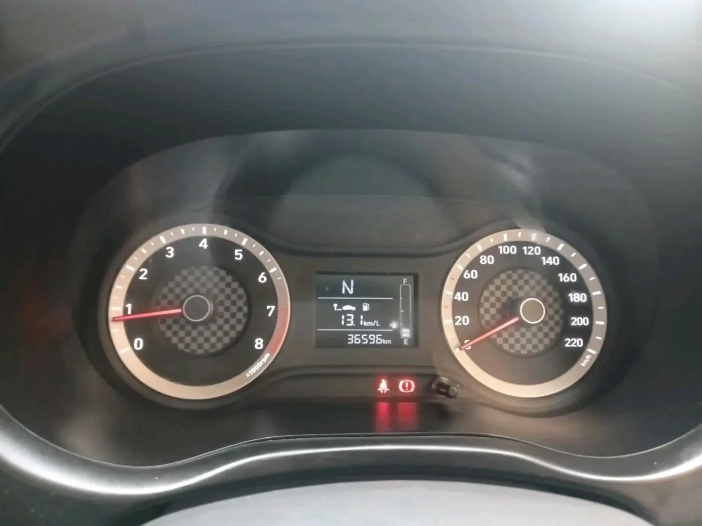 2020 Hyundai AURA S 1.2 AMT, Petrol, Automatic, 36,596 km, interior