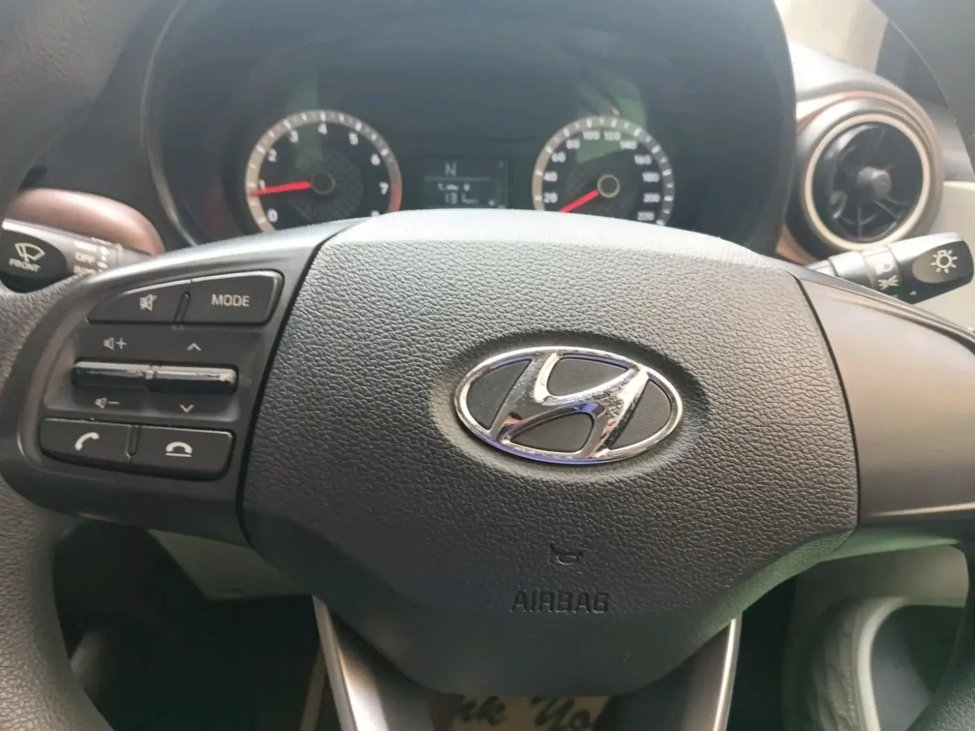 2020 Hyundai AURA S 1.2 AMT, Petrol, Automatic, 36,596 km, interior