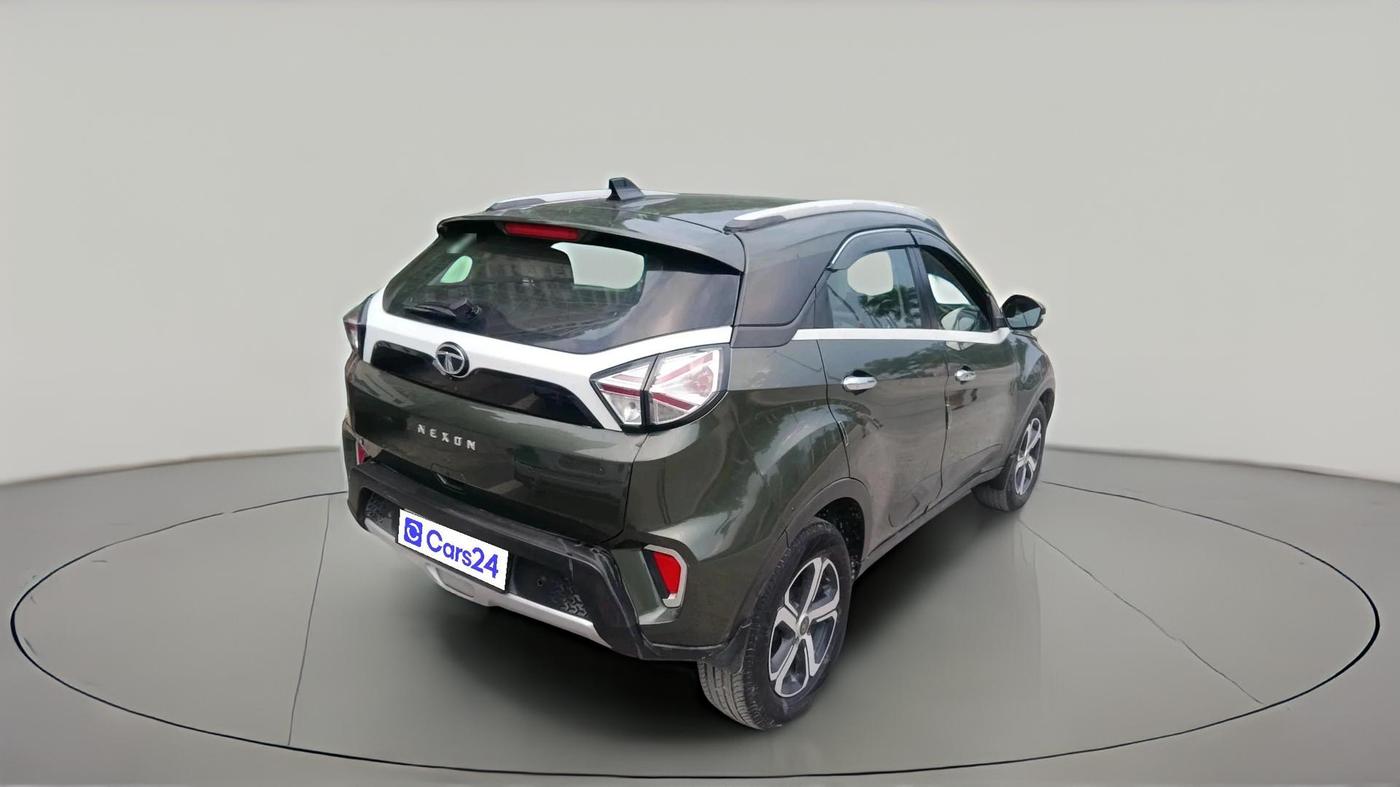 2021 Tata NEXON XZA PLUS (O) PETROL, Petrol, Automatic, 44,911 km, exterior