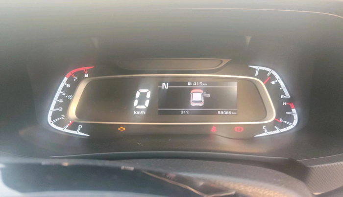 2022 KIA SONET HTX 1.0 IMT, Petrol, Manual, 53,485 km, interior