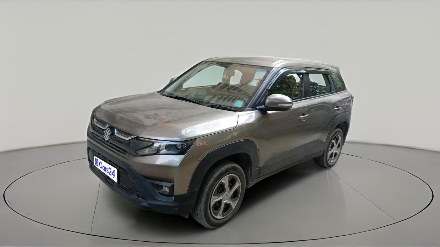 2022 Maruti BREZZA VXI SMART HYBRID, Petrol, Manual, 74,108 km, exterior