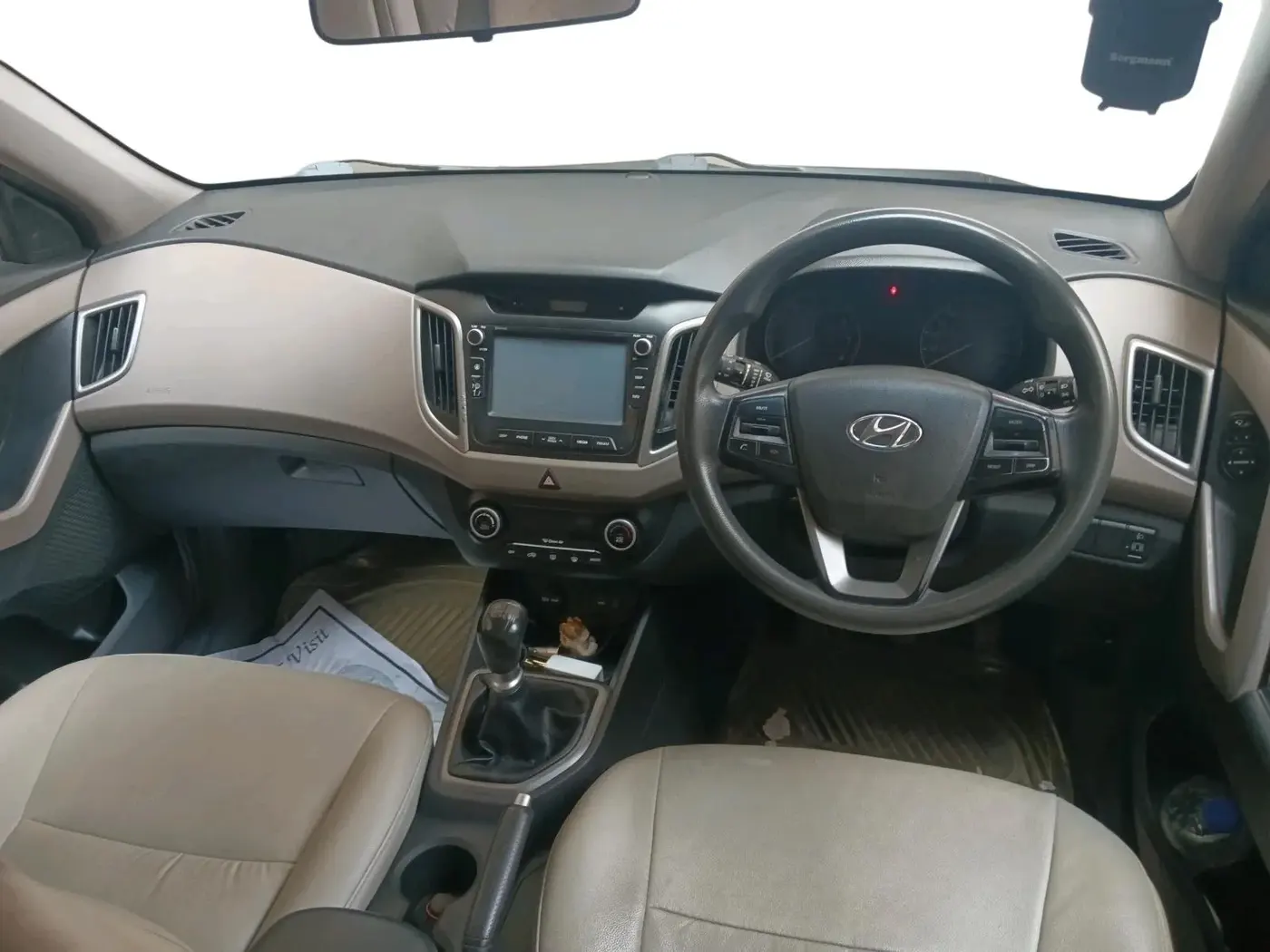 2016 Hyundai Creta SX PLUS 1.6 PETROL, Petrol, Manual, 75,733 km, interior