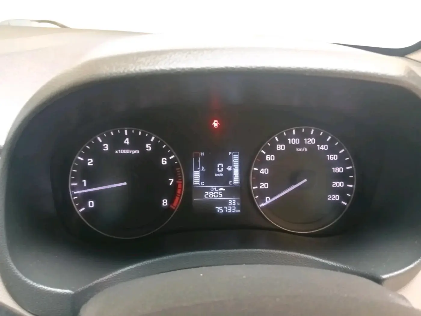 2016 Hyundai Creta SX PLUS 1.6 PETROL, Petrol, Manual, 75,733 km, interior