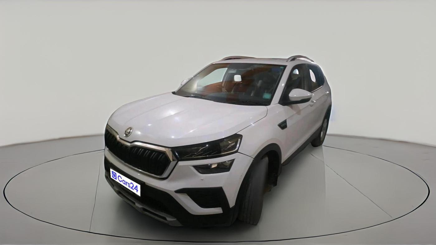 2021 Skoda KUSHAQ AMBITION 1.0L TSI AT, Petrol, Automatic, 21,057 km, exterior
