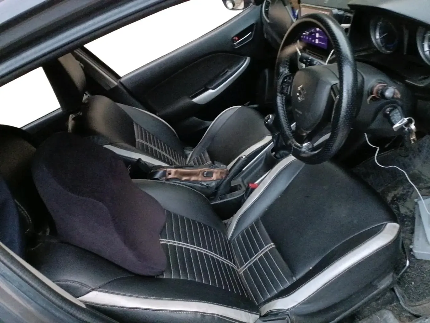 2016 Maruti Baleno DELTA PETROL 1.2, CNG, Manual, 74,533 km, interior