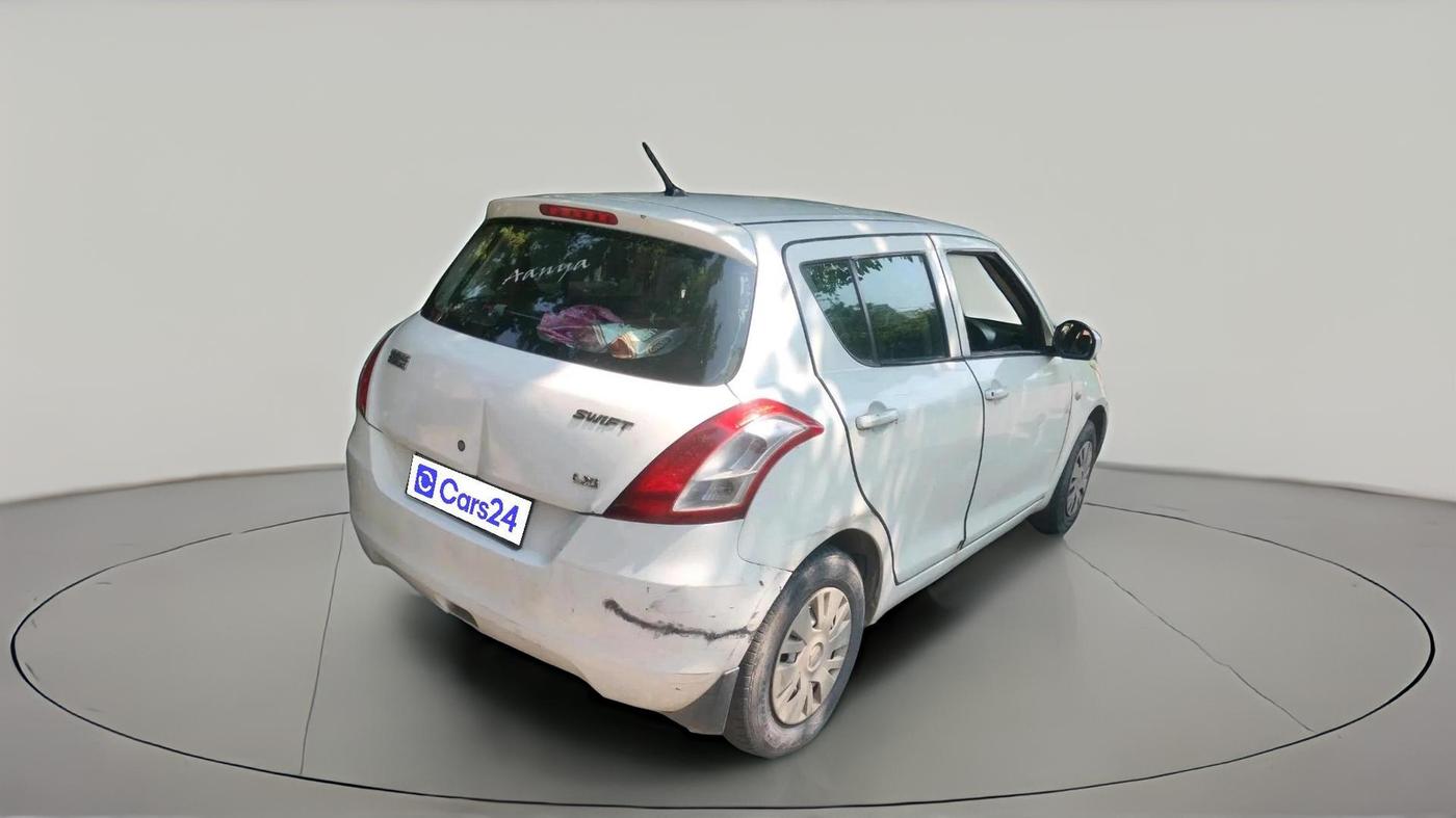 2012 Maruti Swift LXI, CNG, Manual, 89,913 km, exterior