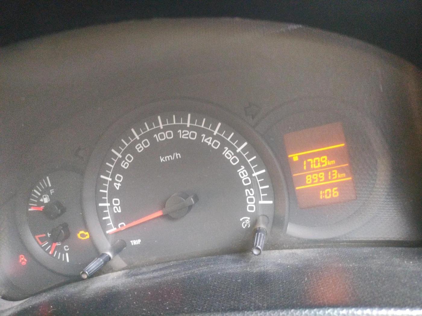 2012 Maruti Swift LXI, CNG, Manual, 89,913 km, interior