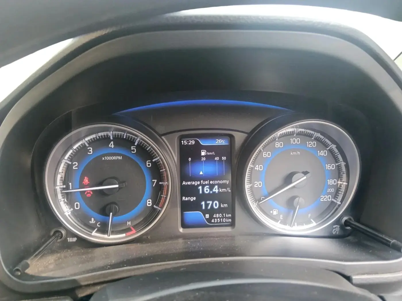 2021 Toyota Glanza G, Petrol, Manual, 43,510 km, interior