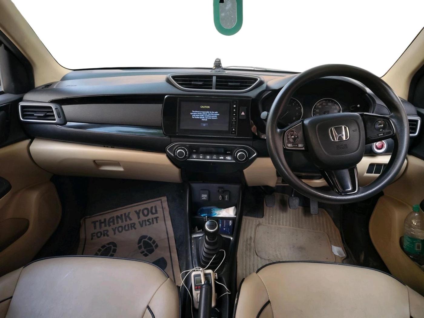 2019 Honda Amaze 1.2L I-VTEC VX, Petrol, Manual, 83,275 km, interior