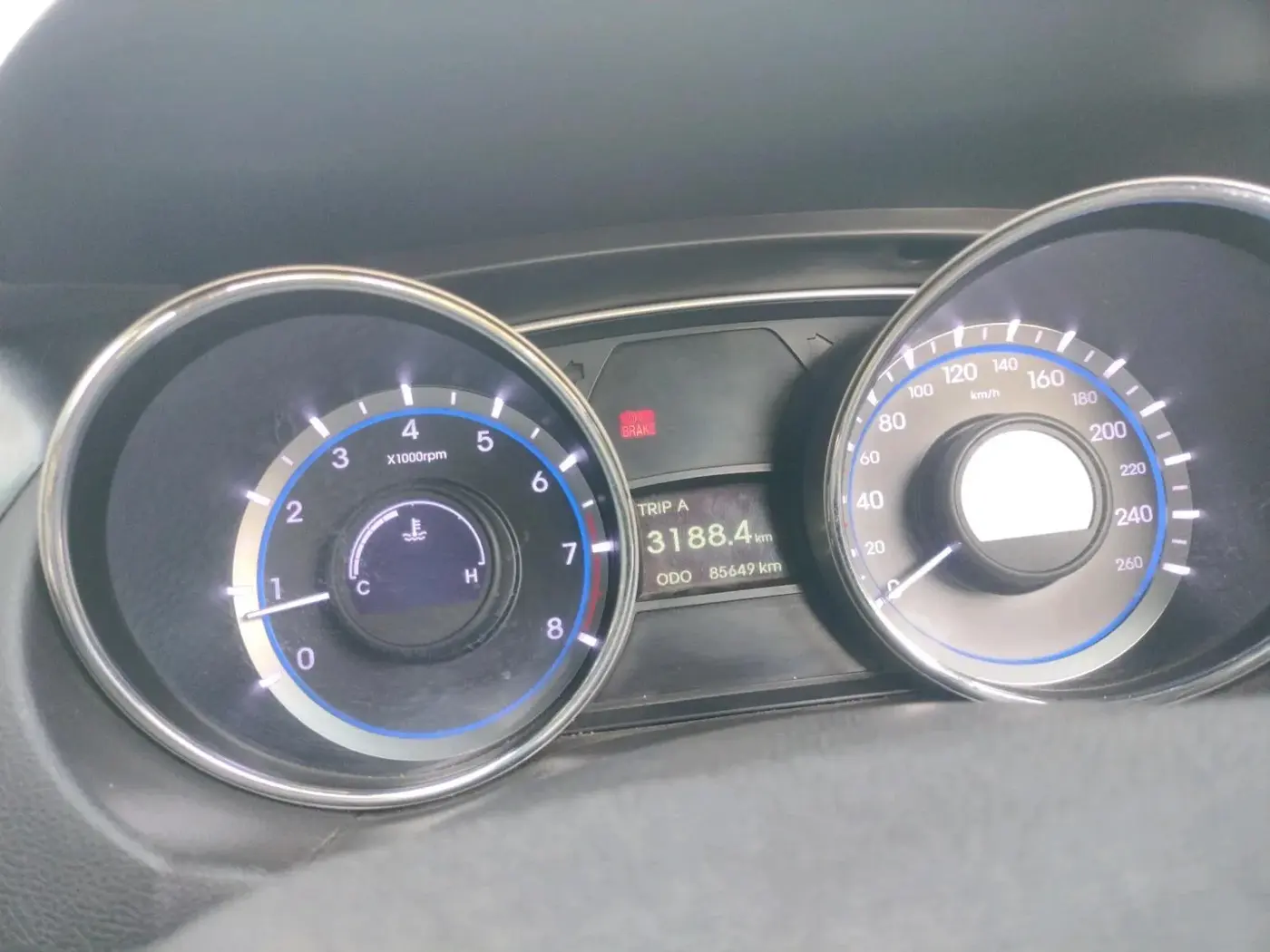 2014 Hyundai Sonata 2.4 GDI MT, Petrol, Manual, 85,649 km, interior