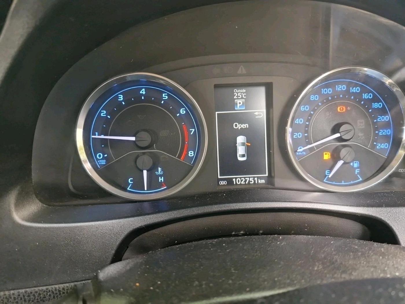2017 Toyota Corolla Altis VL CVT PETROL, Petrol, Automatic, 1,02,751 km, interior