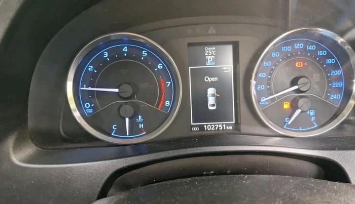 2017 Toyota Corolla Altis VL CVT PETROL, Petrol, Automatic, 1,02,751 km, interior