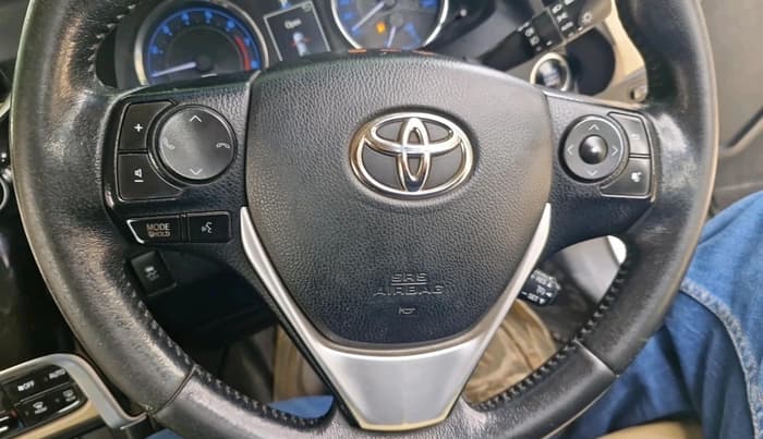 2017 Toyota Corolla Altis VL CVT PETROL, Petrol, Automatic, 1,02,751 km, interior