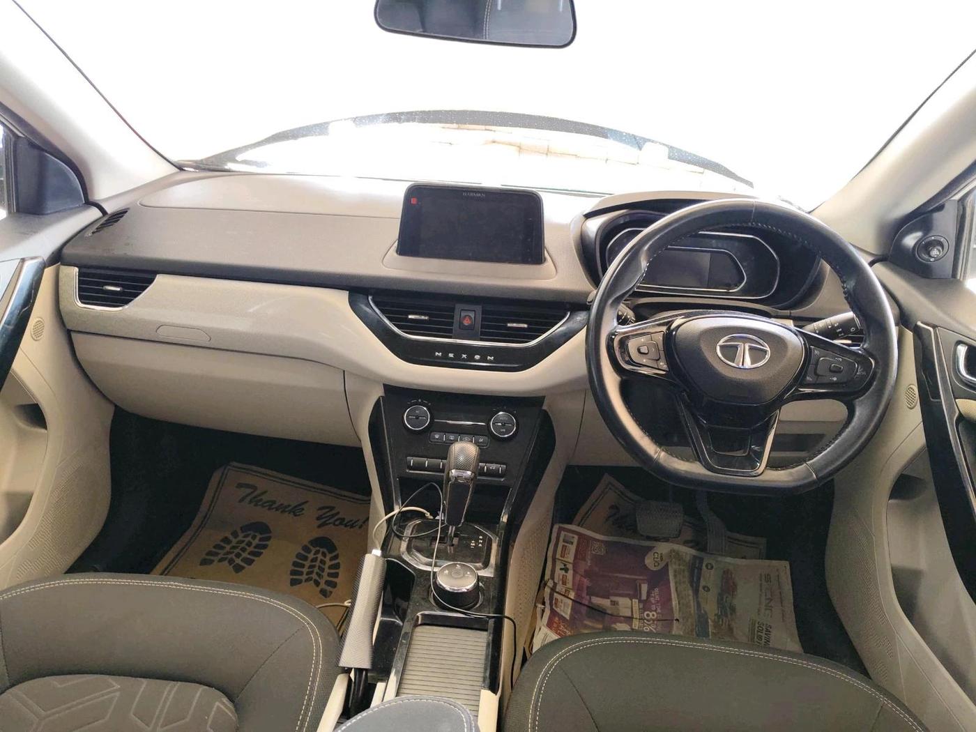 2021 Tata NEXON XZA PLUS (O) PETROL, Petrol, Automatic, 73,735 km, interior