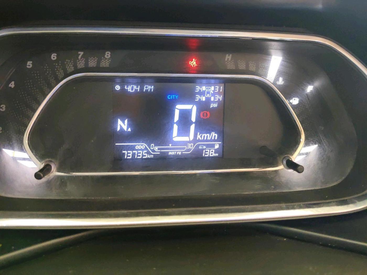 2021 Tata NEXON XZA PLUS (O) PETROL, Petrol, Automatic, 73,735 km, interior