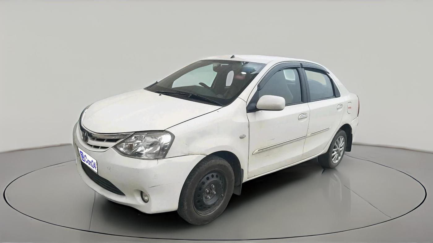 2011 Toyota Etios V, Petrol, Manual, 32,910 km, exterior
