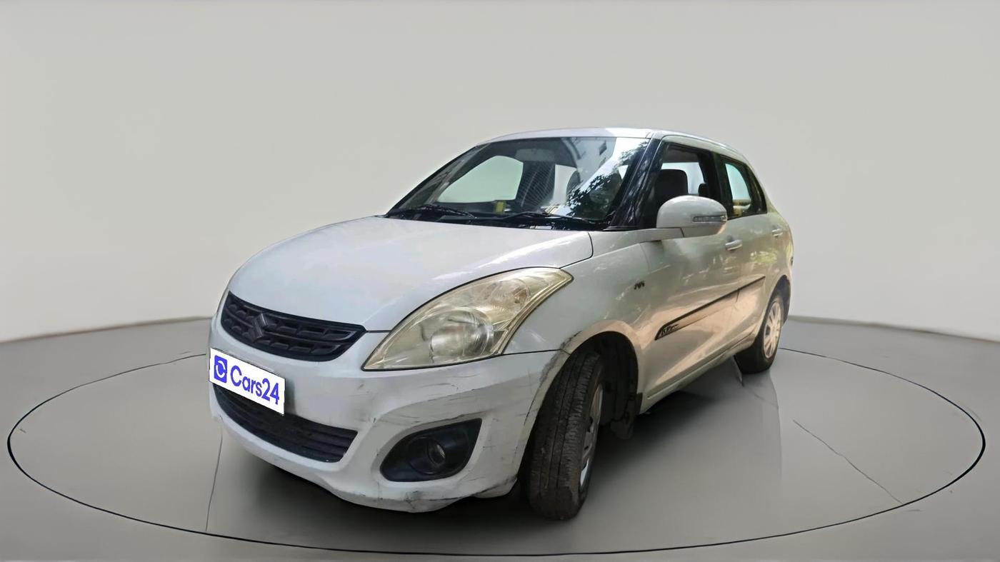 2012 Maruti Swift Dzire VXI, Petrol, Manual, 76,385 km, exterior