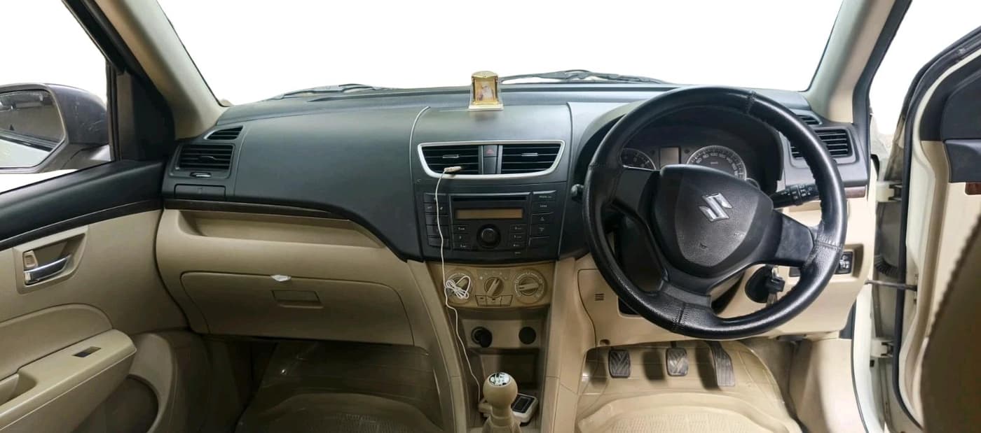 2012 Maruti Swift Dzire VXI, Petrol, Manual, 76,385 km, interior
