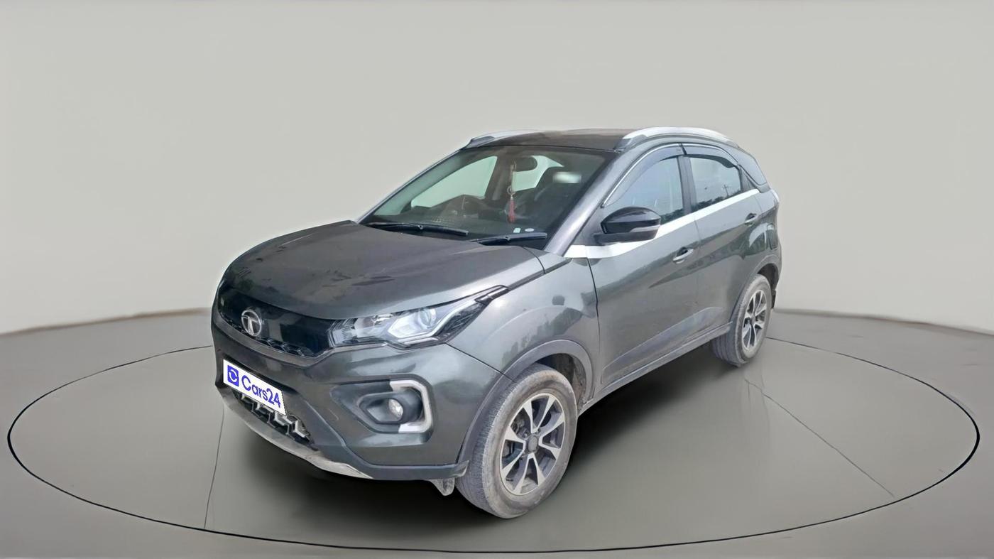 2020 Tata NEXON XZ PLUS PETROL, Petrol, Manual, 1,20,326 km, exterior