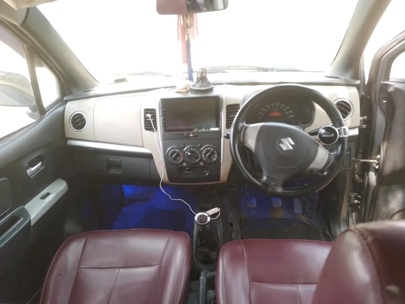 2018 Maruti Wagon R 1.0 LXI CNG, CNG, Manual, 89,267 km, interior