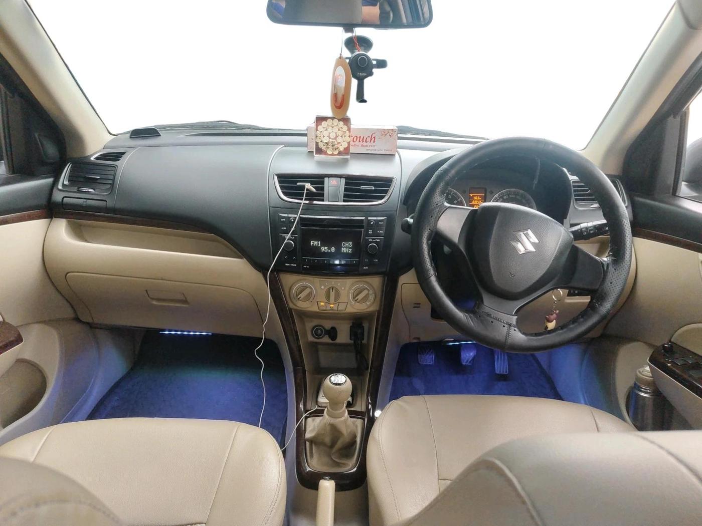 2013 Maruti Swift Dzire VXI, CNG, Manual, 90,913 km, interior
