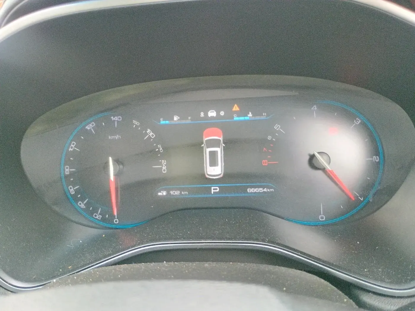 2020 MG HECTOR SHARP 1.5 DCT PETROL, Petrol, Automatic, 66,654 km, interior