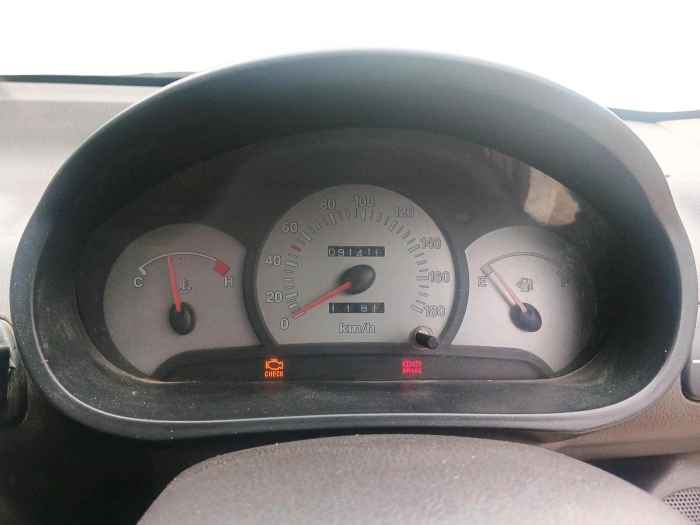 2013 Hyundai Santro Xing GL PLUS, CNG, Manual, 91,418 km, interior