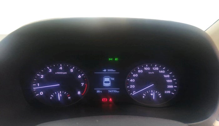 2018 Hyundai Verna 1.6 VTVT SX O, Petrol, Manual, 74,770 km, interior