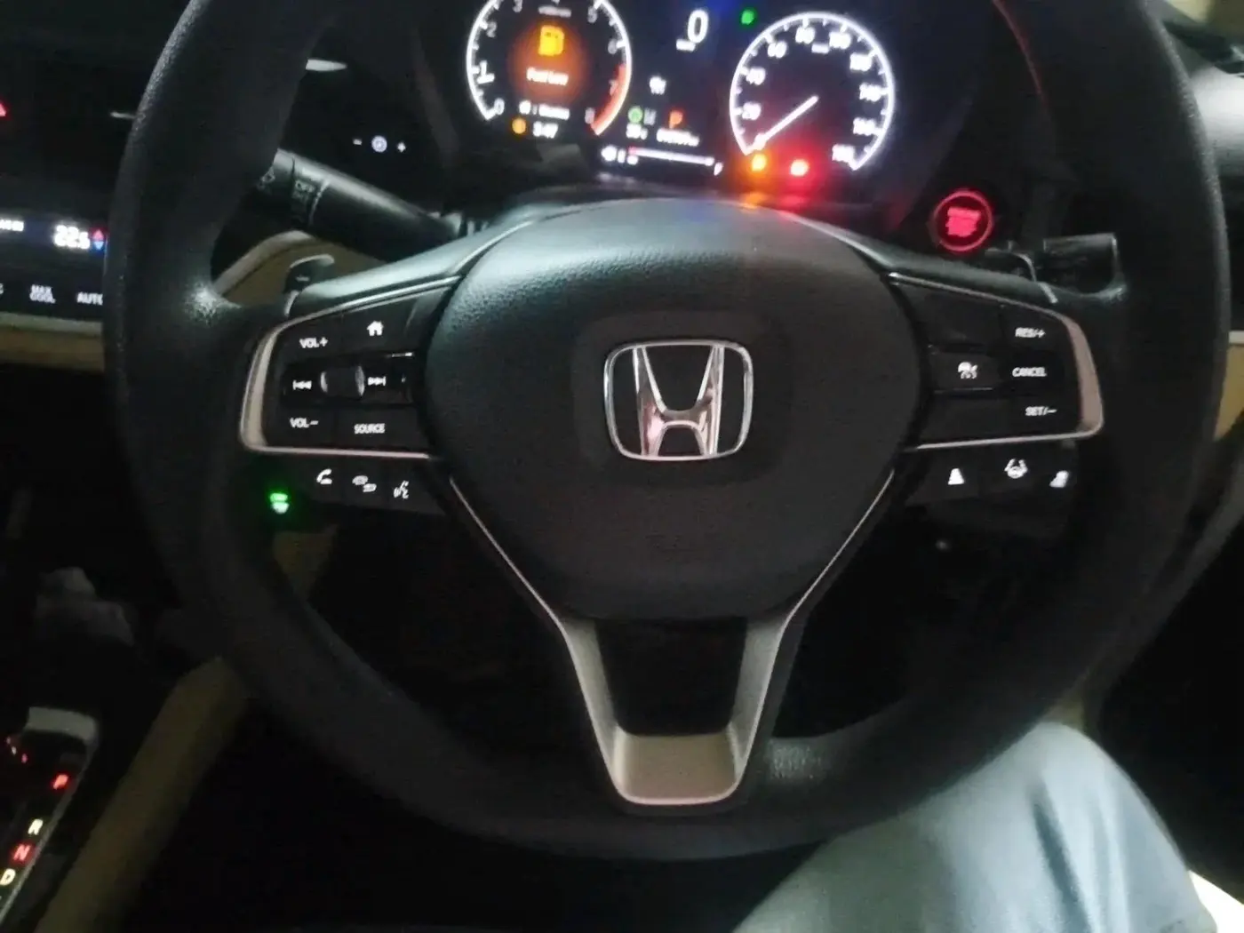 2025 Honda Amaze ZX 1.2 Petrol CVT, Petrol, Automatic, 12,969 km, interior