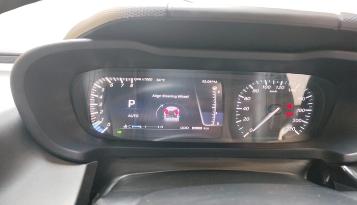 2022 Tata ALTROZ XZA PLUS DARK EDTION, Petrol, Automatic, 83,888 km, interior