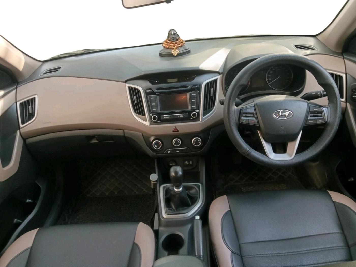 2017 Hyundai Creta E PLUS 1.6 PETROL, Petrol, Manual, 69,111 km, interior