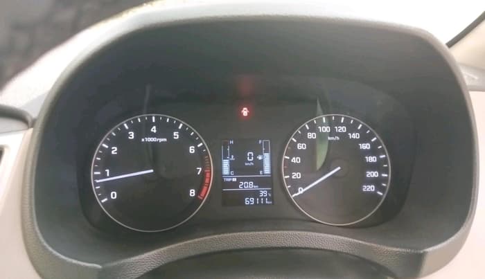2017 Hyundai Creta E PLUS 1.6 PETROL, Petrol, Manual, 69,111 km, interior