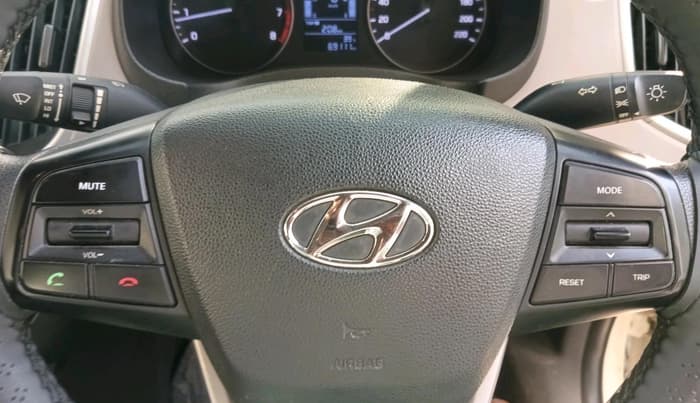 2017 Hyundai Creta E PLUS 1.6 PETROL, Petrol, Manual, 69,111 km, interior