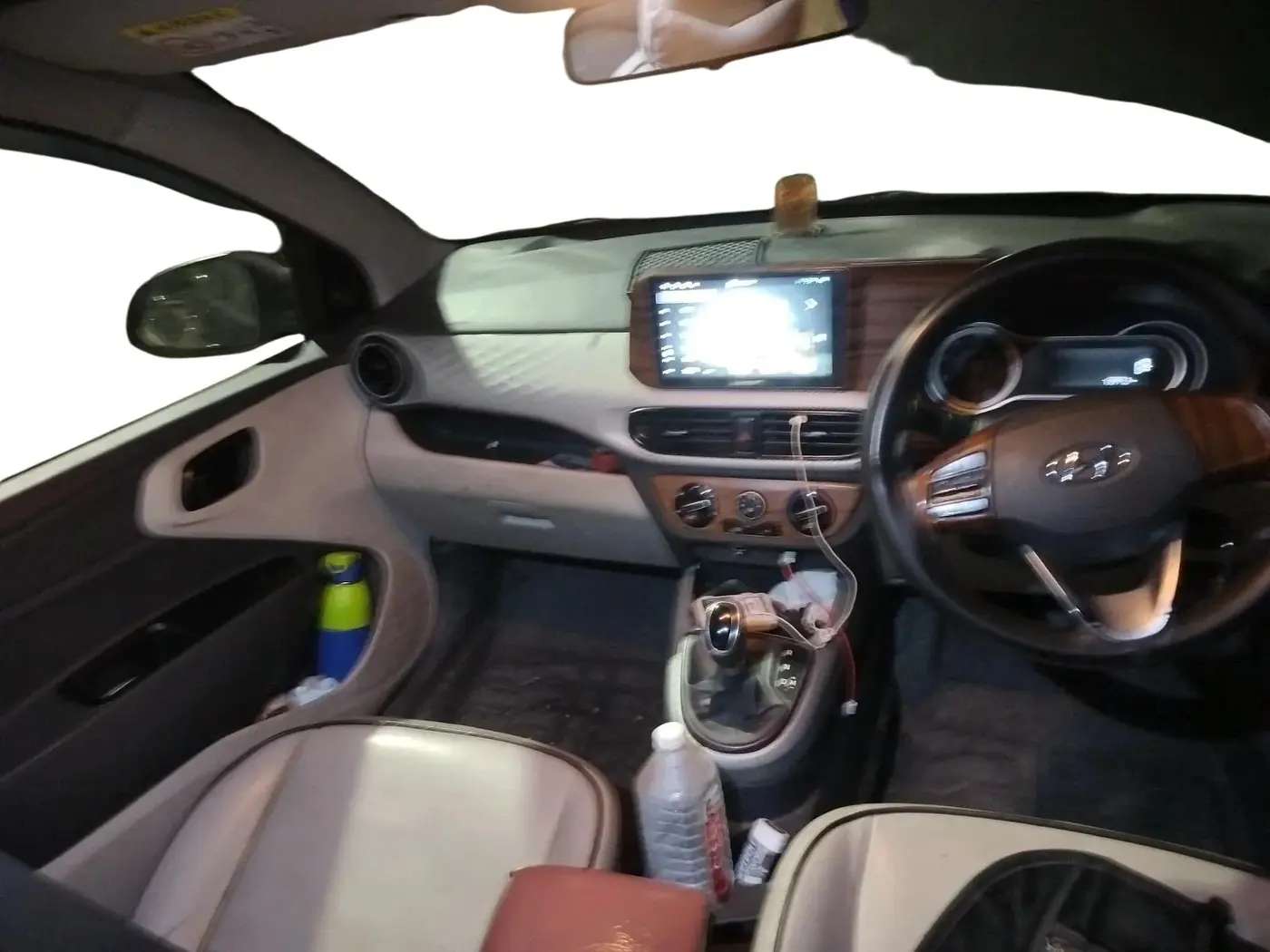 2020 Hyundai AURA S 1.2 AMT, CNG, Automatic, 73,371 km, interior