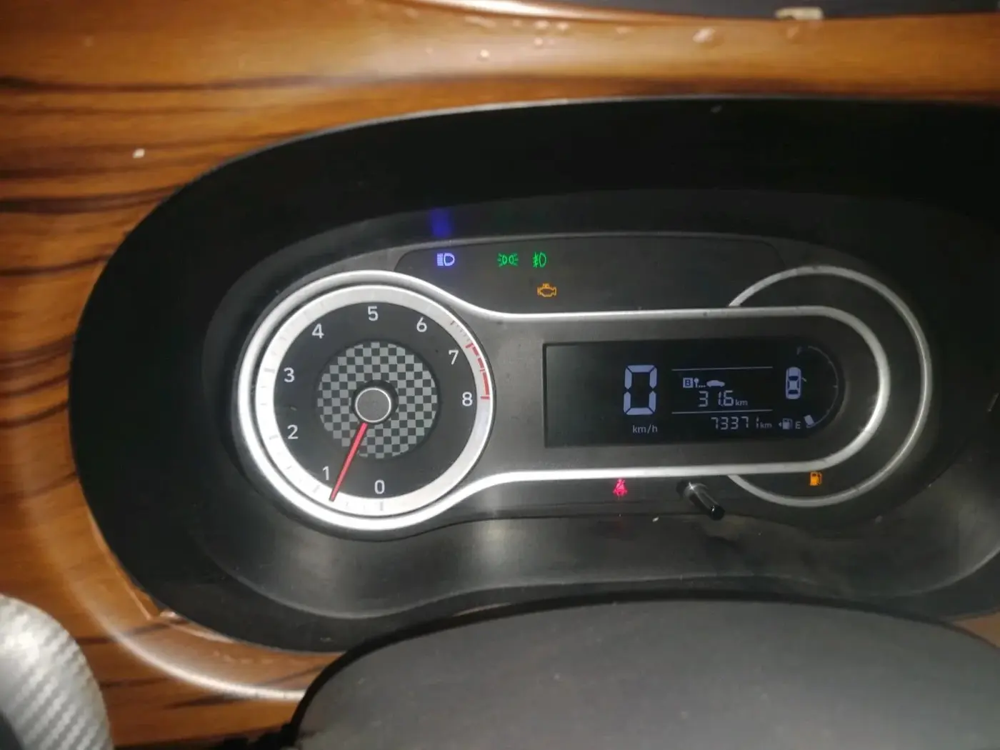 2020 Hyundai AURA S 1.2 AMT, CNG, Automatic, 73,371 km, interior