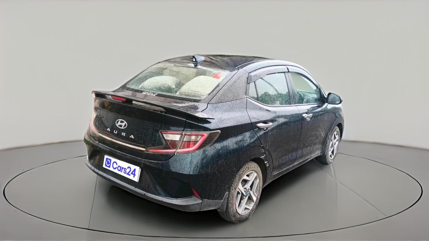 2023 Hyundai AURA SX 1.2 CNG, CNG, Manual, 30,815 km, exterior
