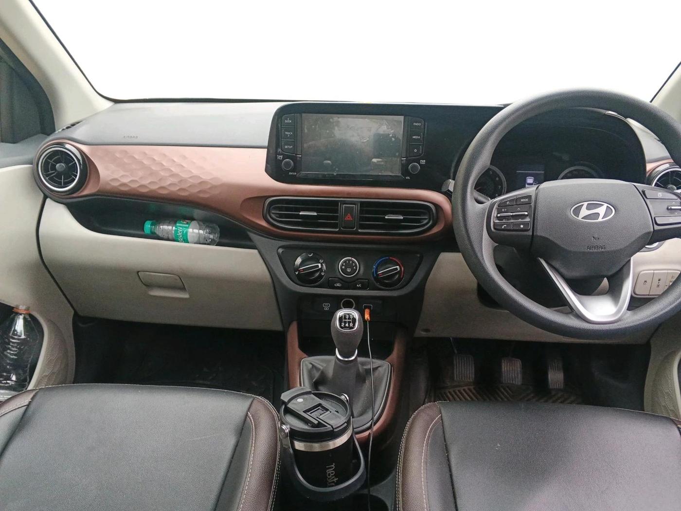 2023 Hyundai AURA SX 1.2 CNG, CNG, Manual, 30,815 km, interior